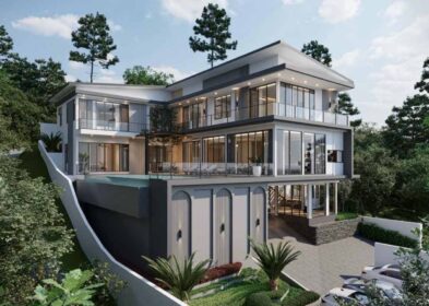 5-bed mountain view pool villa for sale in Nai Harn, Phuket