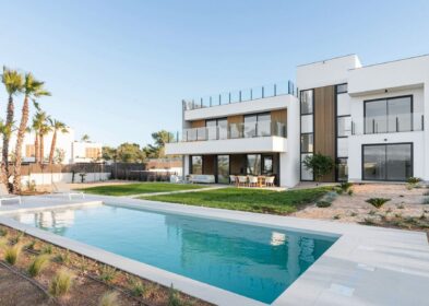 4-bed new build villa for sale in Son Gual, Mallorca, south-facing, countryside views, private pool