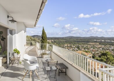 5-bed villa with panoramic bay views in Palmanyola, Bunyola, Mallorca