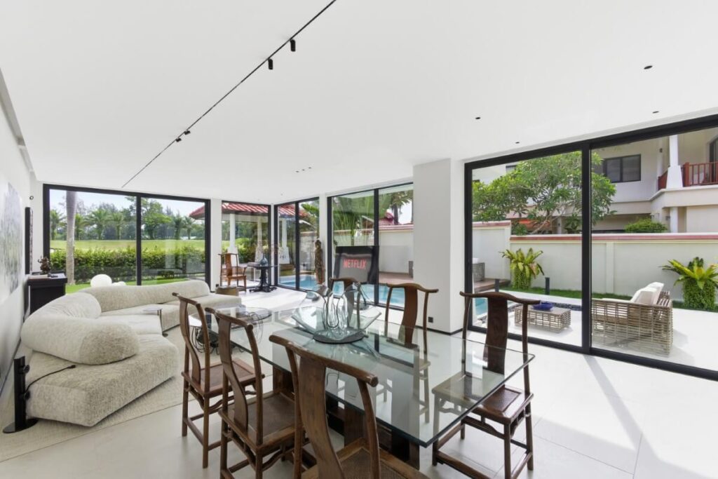 Renovated 3-bed pool villa with golf course views in Laguna, Phuket