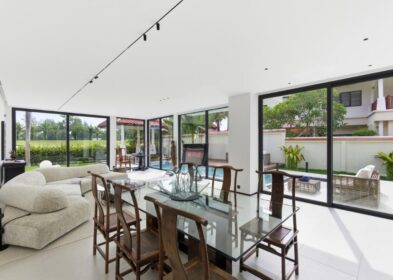 Renovated 3-bed pool villa with golf course views in Laguna, Phuket
