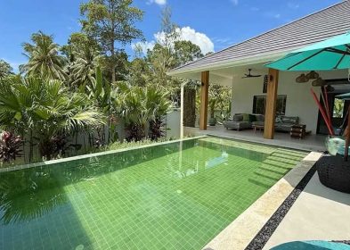 3-bed contemporary tropical pool villa in Lamai, Koh Samui