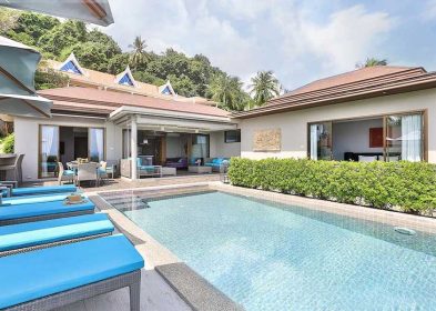 4-bed sea view pool villa in Lamai, Koh Samui