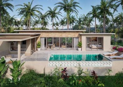 3-bed sea view pool villas in Ban Tai, Koh Samui