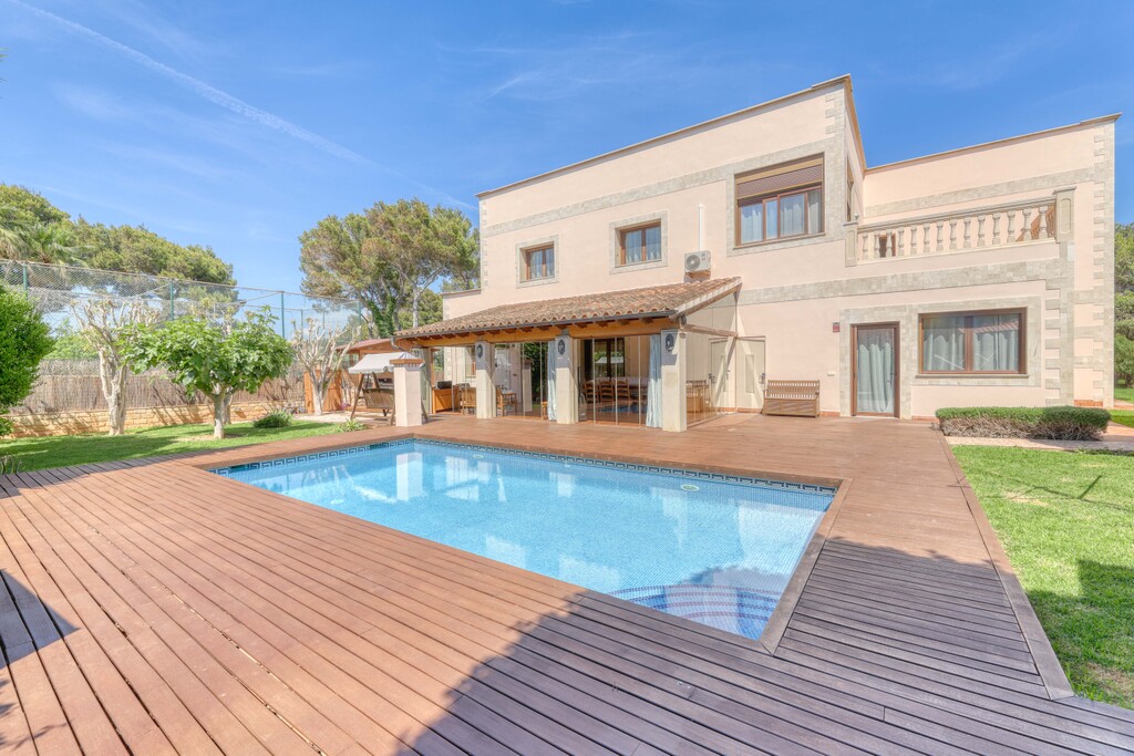 5-bed family pool villa with mountain views in El Toro, Port Adriano, Mallorca