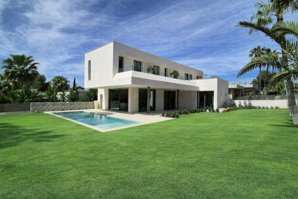 Newly built 4-bed contemporary pool villa in Nova Santa Ponsa, Calvia, Mallorca