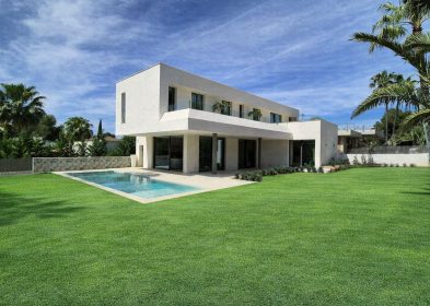 Newly built 4-bed contemporary pool villa in Nova Santa Ponsa, Calvia, Mallorca