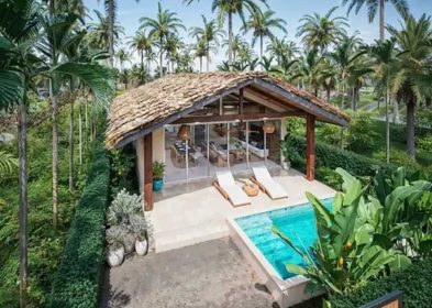 2-bed tropical pool villa in Maenam, Koh Samui - Baan Dao Residence
