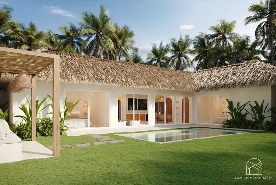2-bed Balinese-style pool villa in Baan Tai, Koh Samui - Thara Tropical Villas