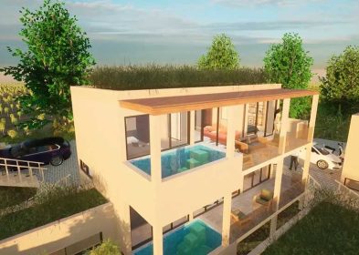 2-bed sea view apartment with private pool in Lamai, Koh Samui - Topaz Lamai