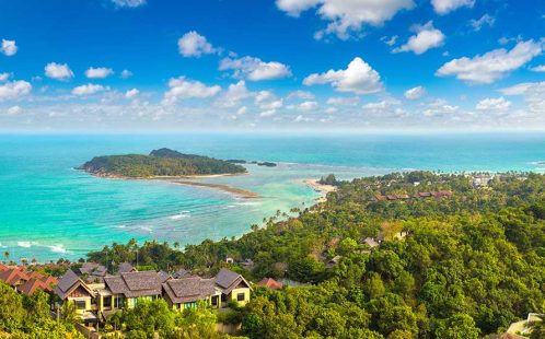 View of Koh Samui landscape