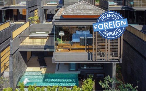 Modern pool villa in Layan, Phuket — legally structured as a freehold condominium for foreign buyers